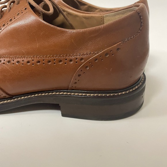 Cole Haan Men\'s Warren Wing Tip Oxford Style C20322 British Tan Size 9.5 main image 10